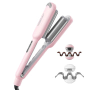 TYMO ROVY 3-Barrel Ionic Hair Waver, 1 in, Pink