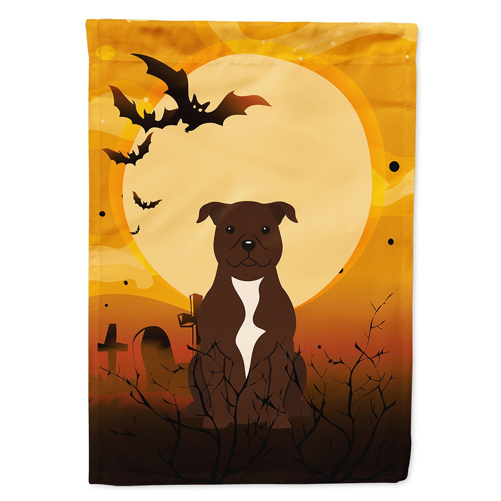Caroline's Treasures BB4314CHF Staffordshire Bull Terrier Chocolate