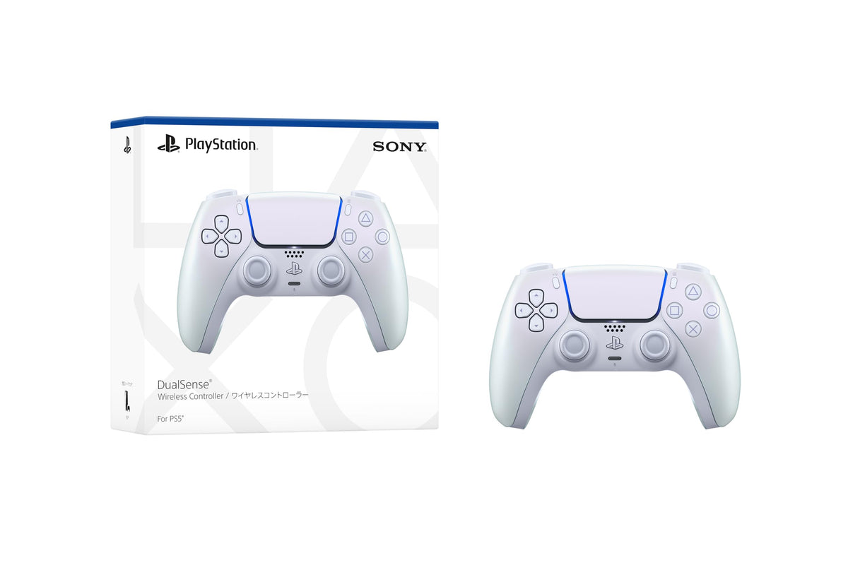 DualSense Wireless Controller, Chroma Pearl, for PS5