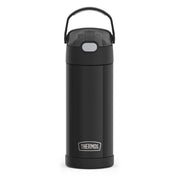 Thermos Funtainer Water Bottle with Straw, 14oz, Black