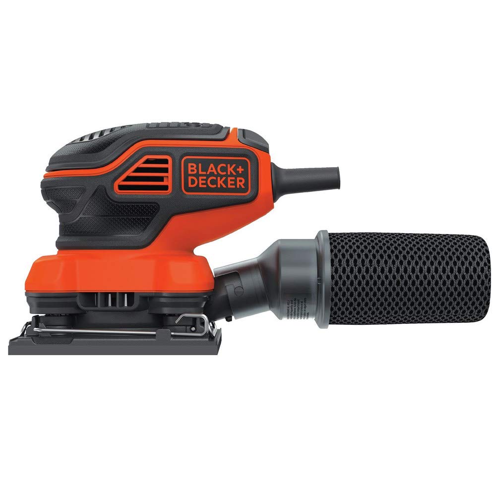 Black+Decker 2.0 Amp 1/4 Sheet Orbital Sander (BDEQS300)