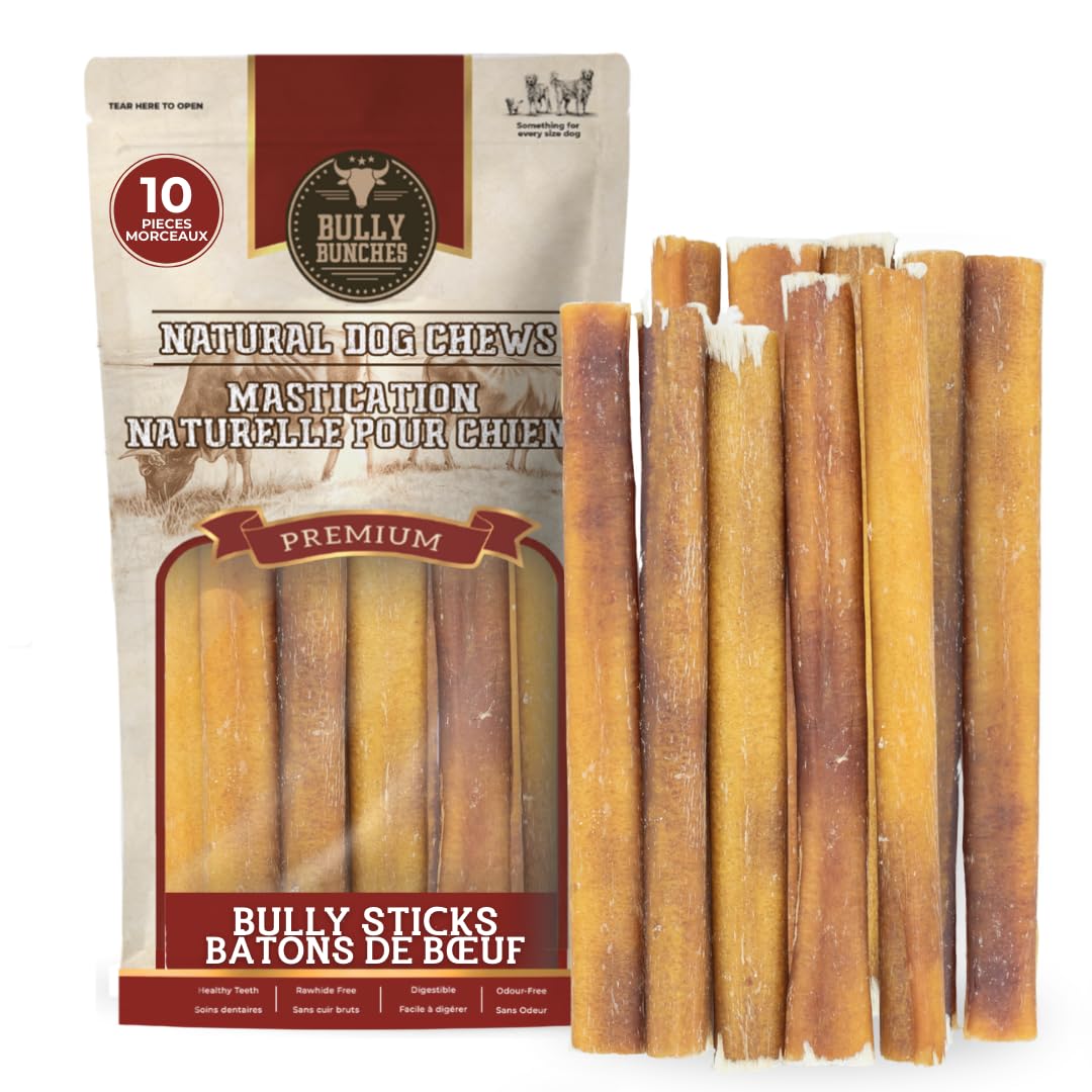 Bully Bunches 6 in Standard Bully Sticks, 10-Pack