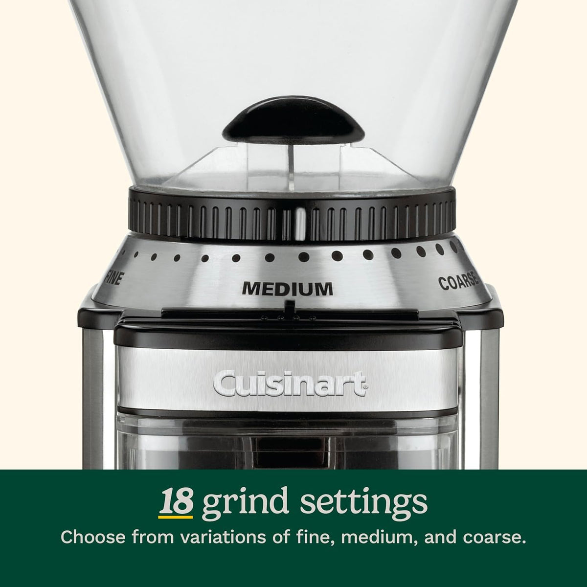 Cuisinart Automatic Burr Coffee Grinder (DBM-8C)
