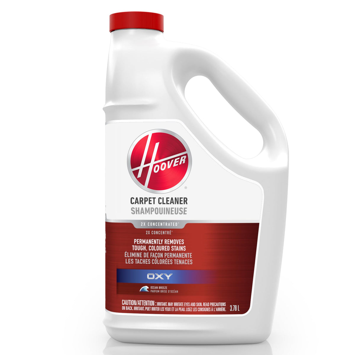 Hoover Oxy Carpet Cleaner Solution, Ocean Breeze, 128oz