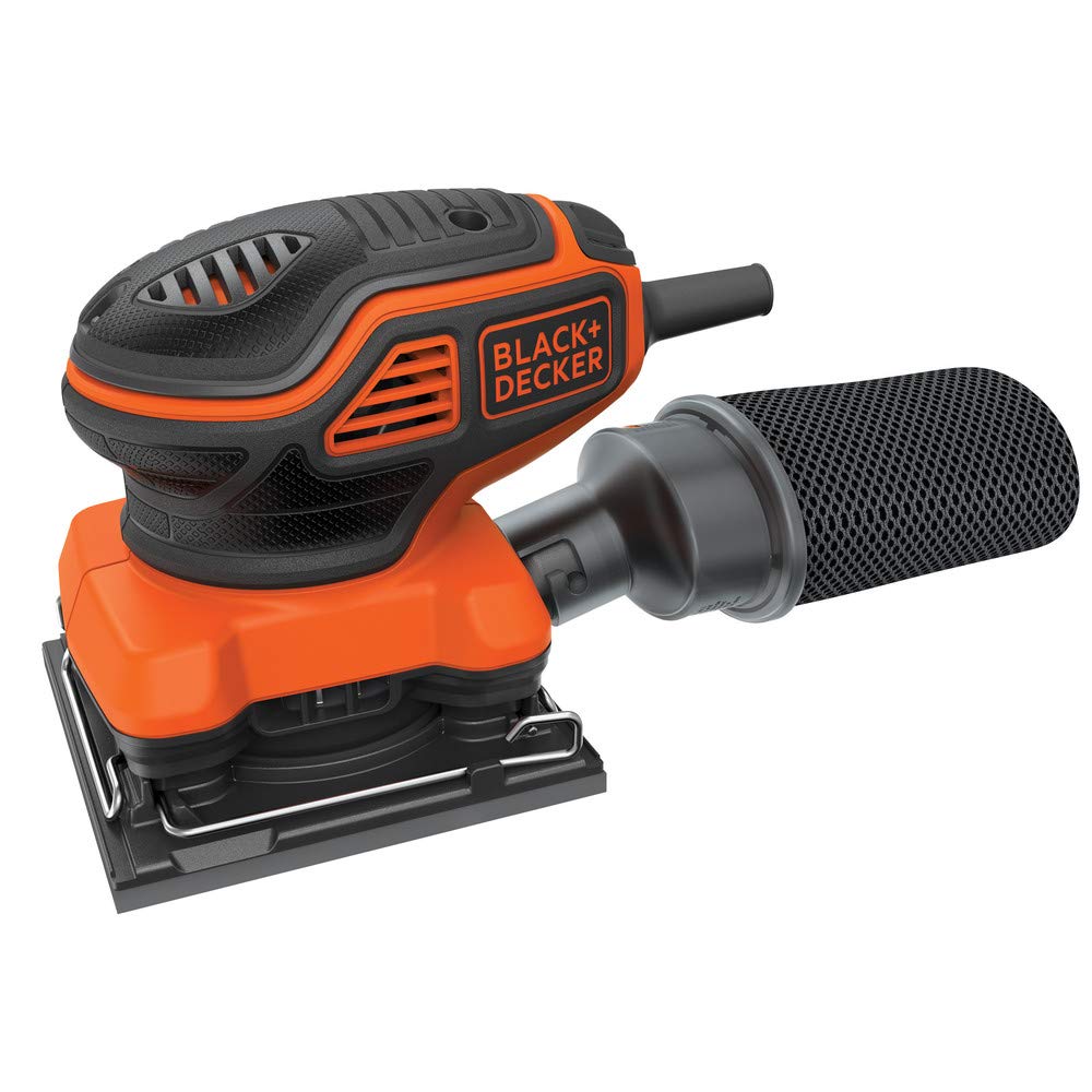 Black+Decker 2.0 Amp 1/4 Sheet Orbital Sander (BDEQS300)