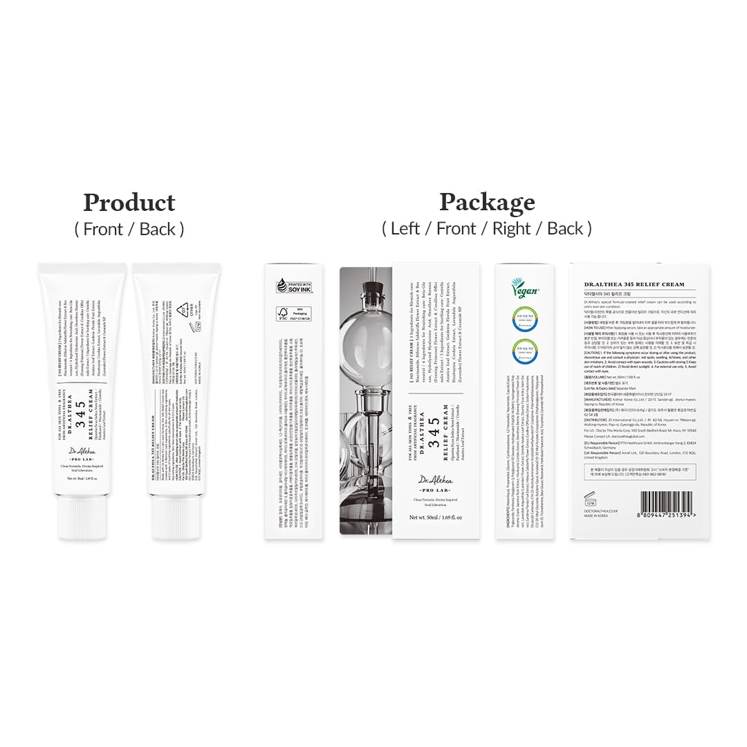 Dr.Althea 345 Relief Cream, 50 mL