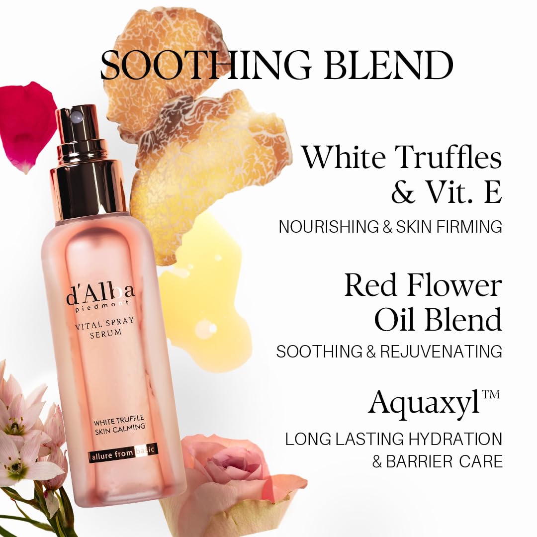 d'Alba Piedmont Italian White Truffle Vital Spray Serum