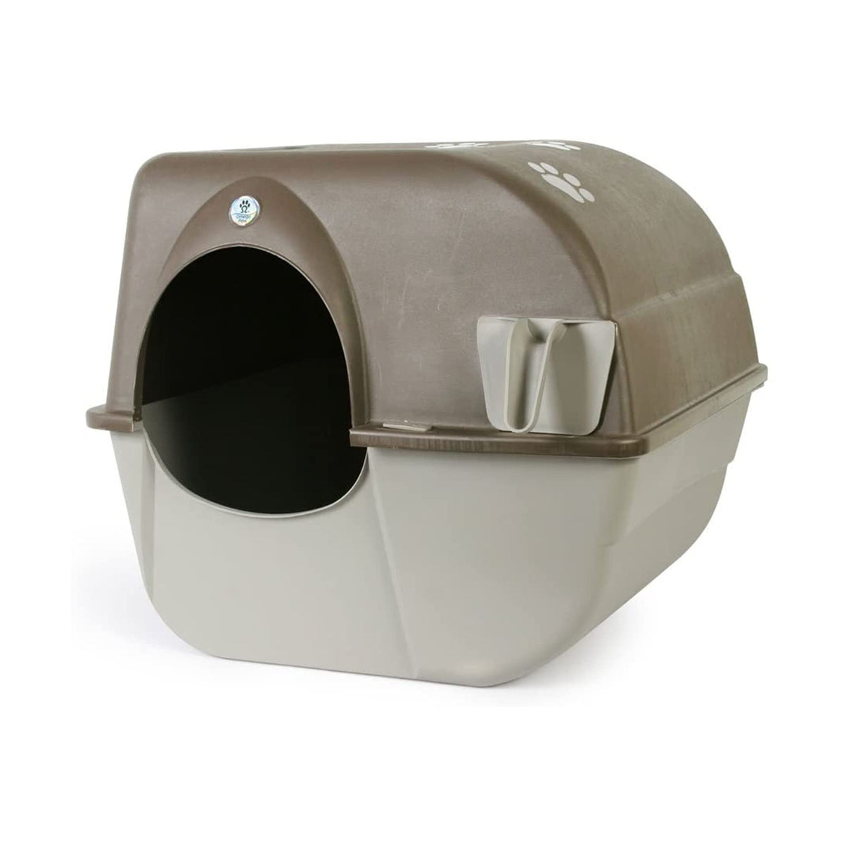 Omega Paw Roll 'N Clean Self Cleaning Cat Litter Box, Large, RA20