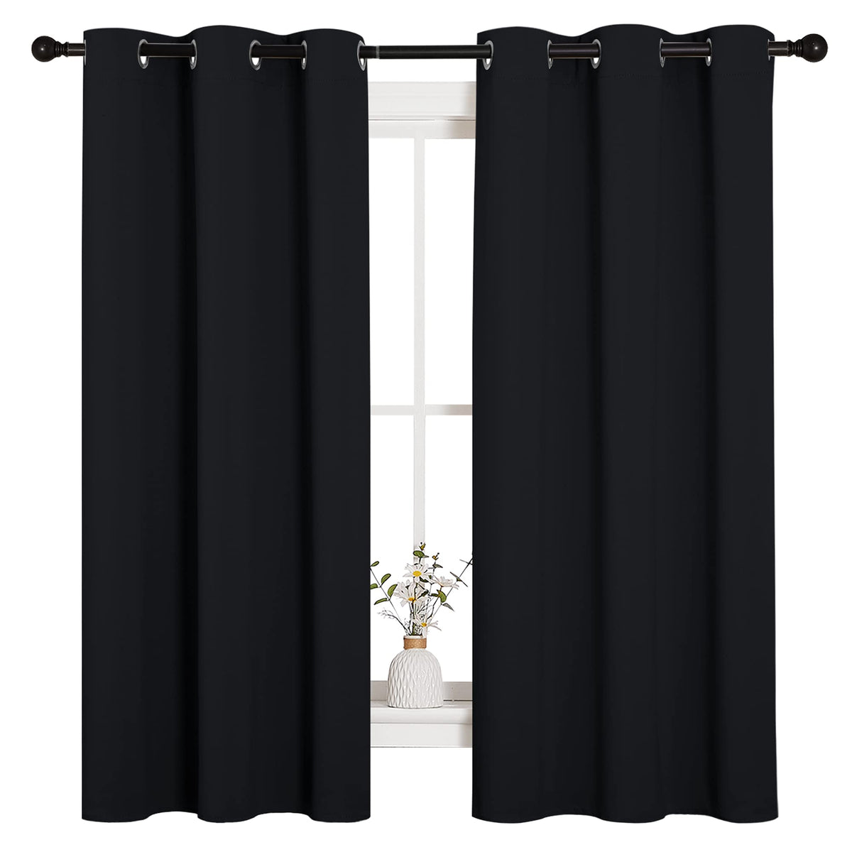NICETOWN Halloween Blackout Curtains, 2 Panels