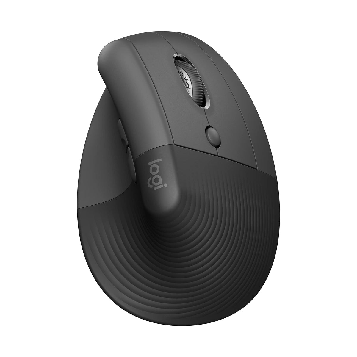 Logitech Lift Vertical Ergonomic Wireless Mouse, Graphite