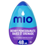mio Berry Pomegranate Liquid Water Enhancer, 48 ml, 12-Pack