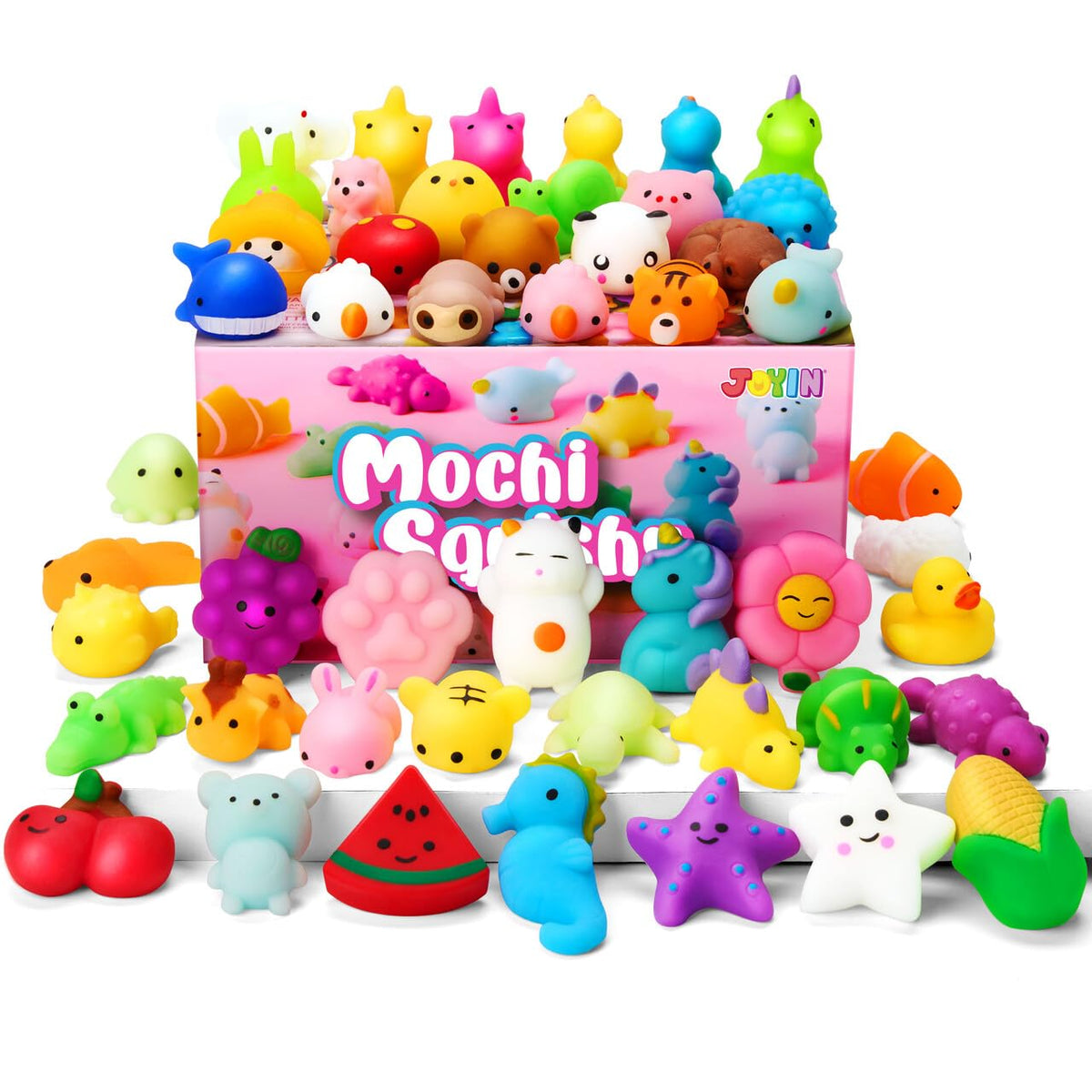 JOYIN Mini Mochi Squishy Toys, 25-Pack