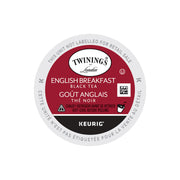 Twinings English Breakfast Tea K-Cup Pods, 4 x 24 Count
