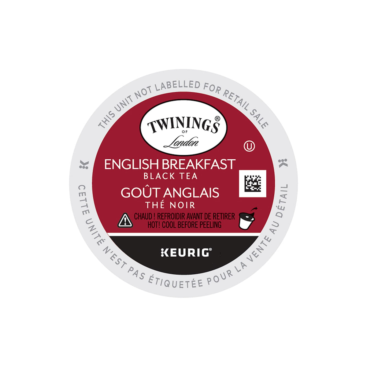 Twinings English Breakfast Tea K-Cup Pods, 4 x 24 Count