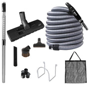 OVO Central Vacuum Standard Accessories Kit, 30 ft Low-Voltage Hose