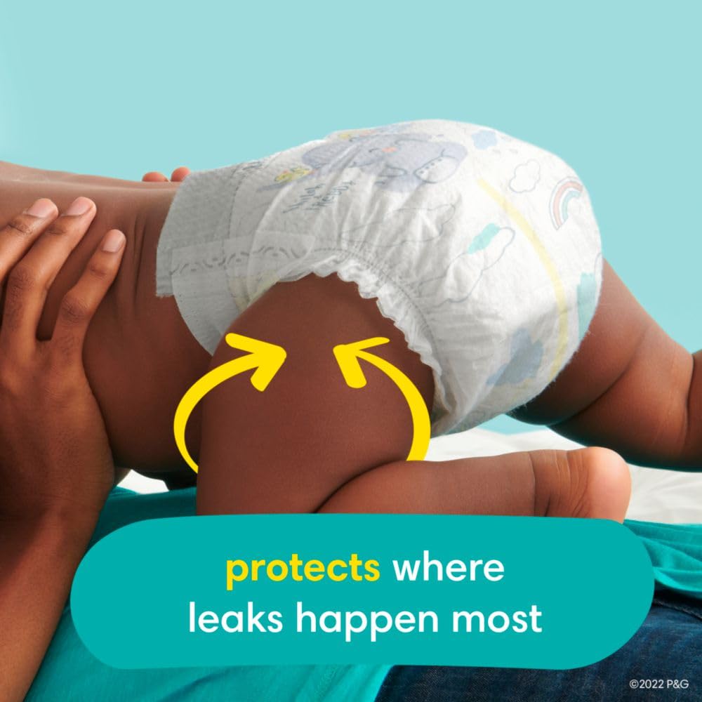 Pampers Swaddlers Diapers, Size 2, 144 Count