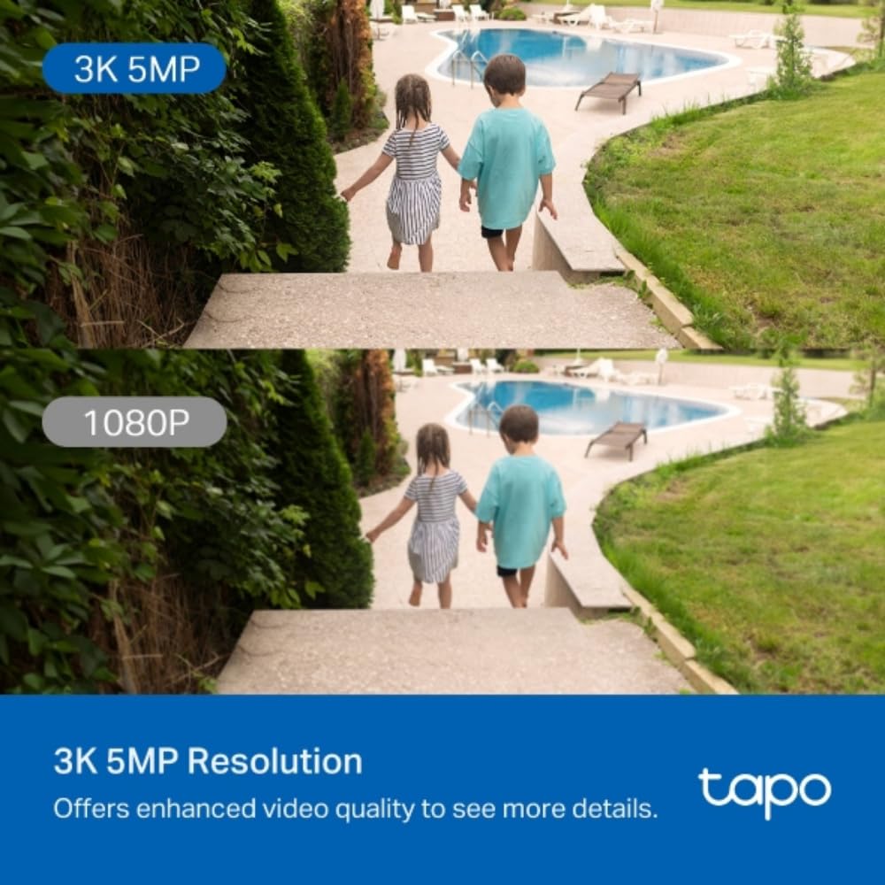 TP-Link Tapo C530WS 3K Pan/Tilt Outdoor Security Camera