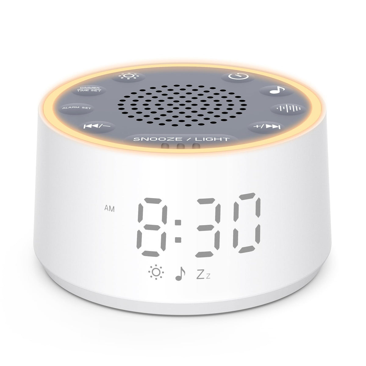 Dreamegg D1 Nova Sound Machine and Alarm Clock with 25 Sounds