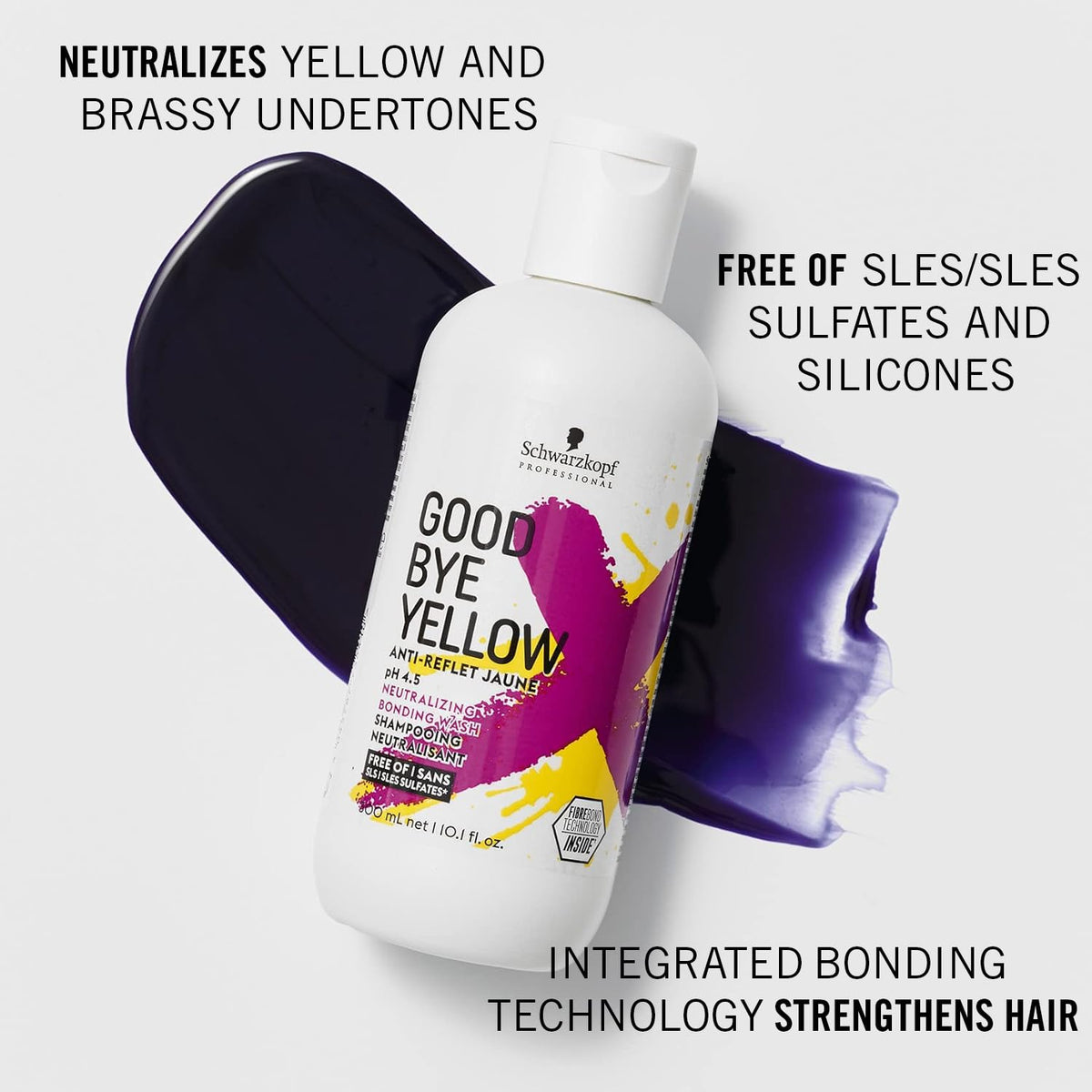 Schwarzkopf Goodbye Yellow Neutralizing Purple Shampoo