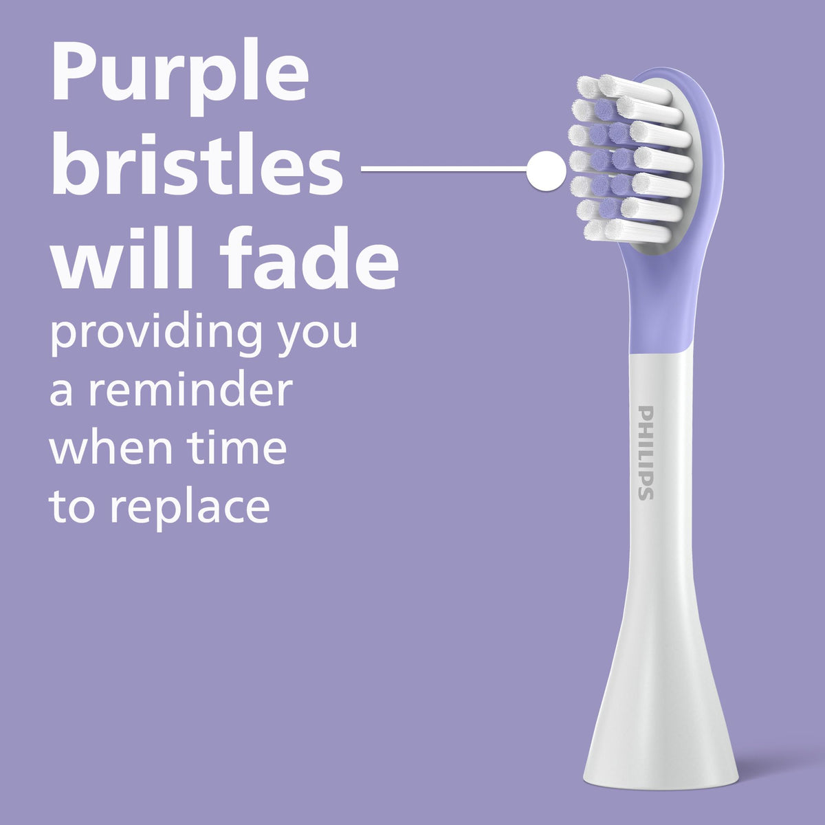 Philips One for Kids by Sonicare Toothbrush, Purple (HY1130/01)