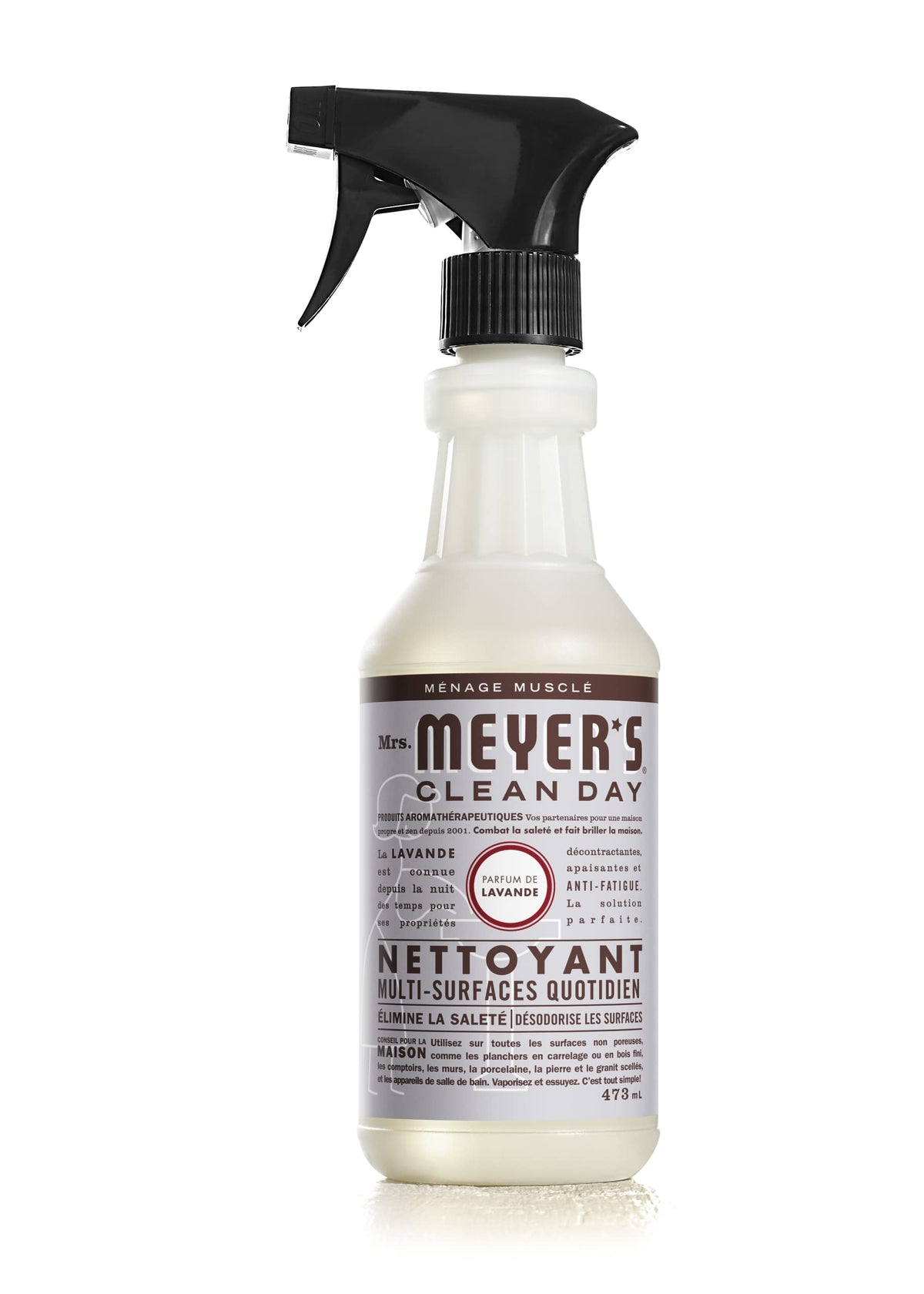 Mrs. Meyer's Multi-Surface Cleaner, Lavender, 473 mL, 4 Pack