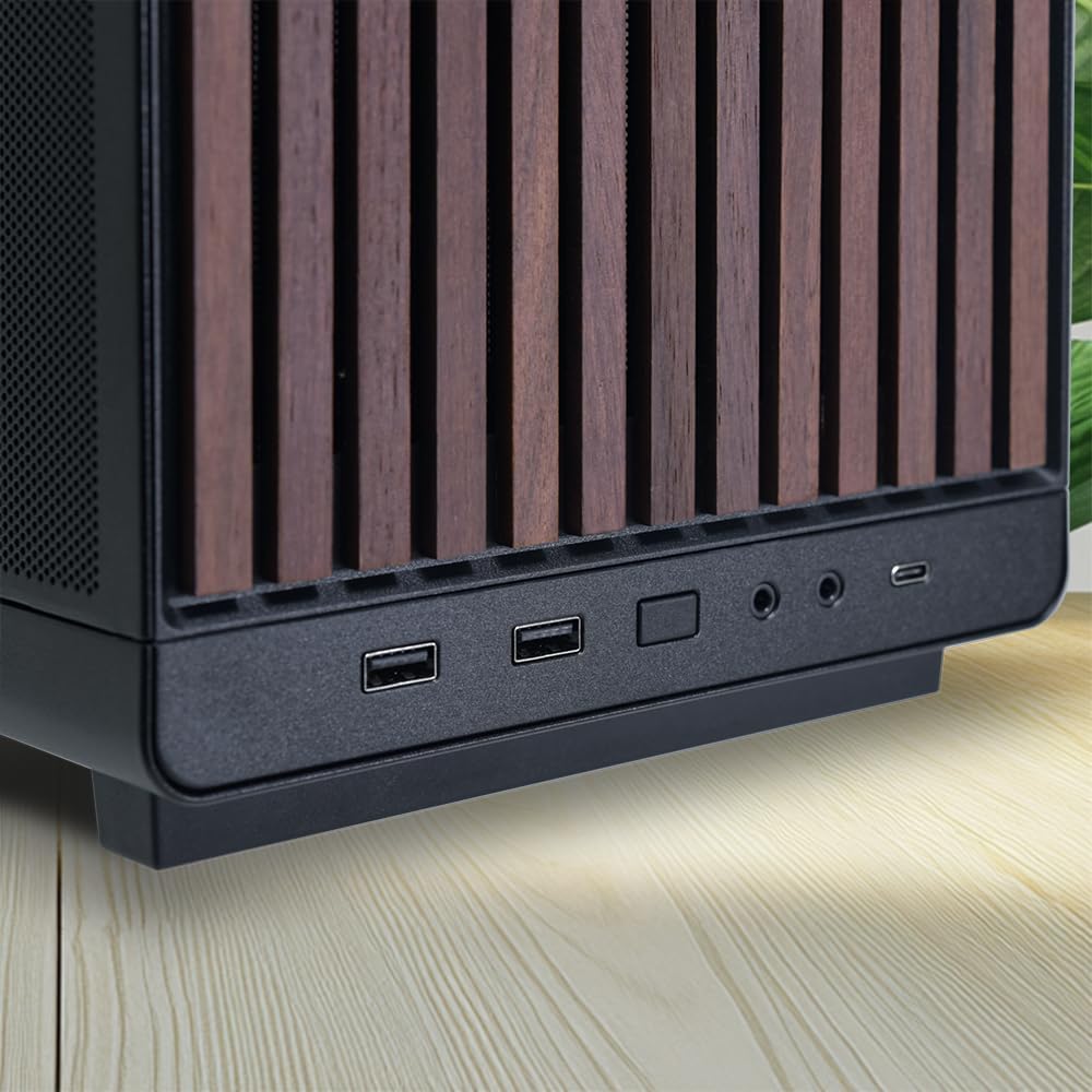 Lian Li A3-mATX-WD 26.3L Micro Chassis, Black, A3X-WD
