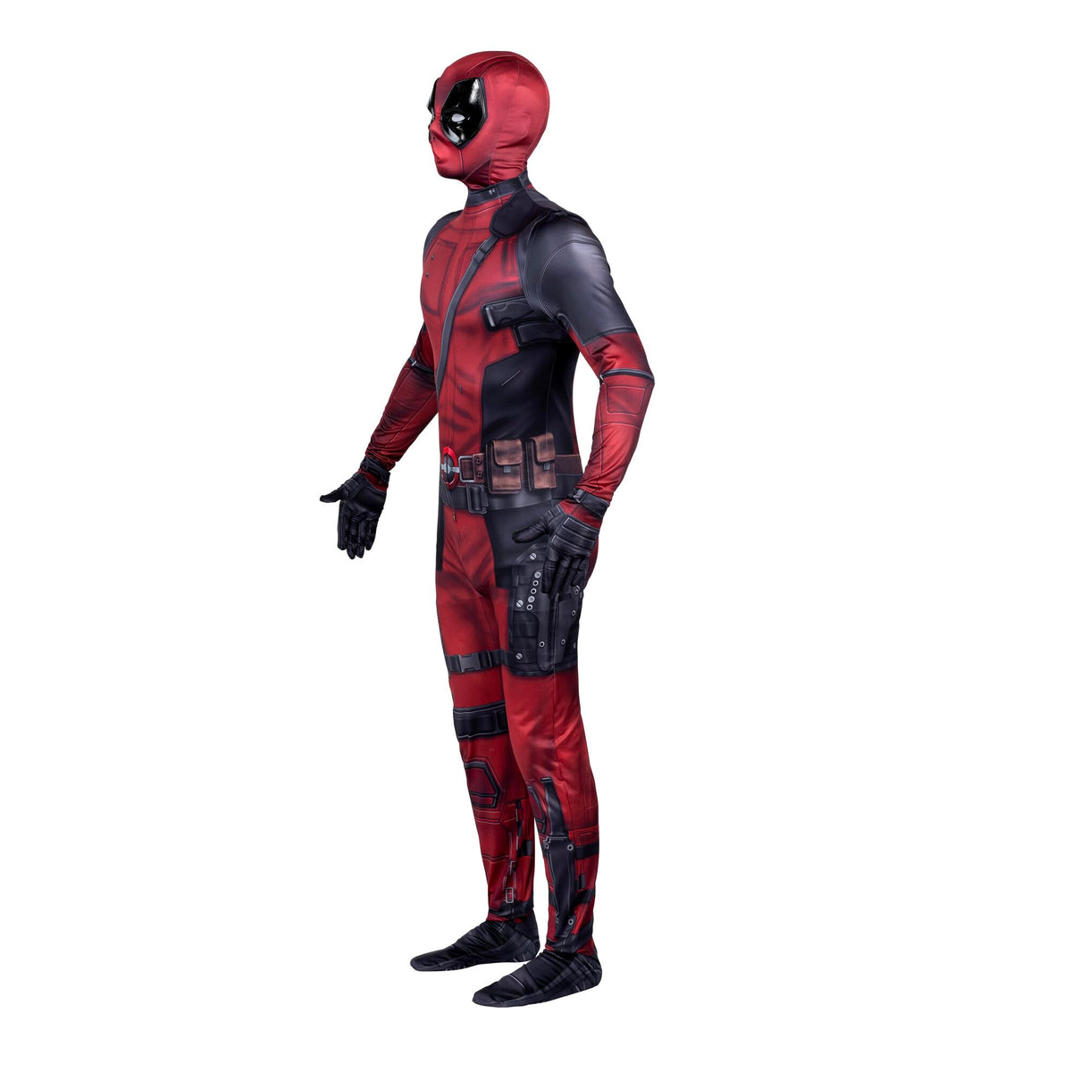 Marvel Deadpool Adult Deluxe Zentai Costume, XXS