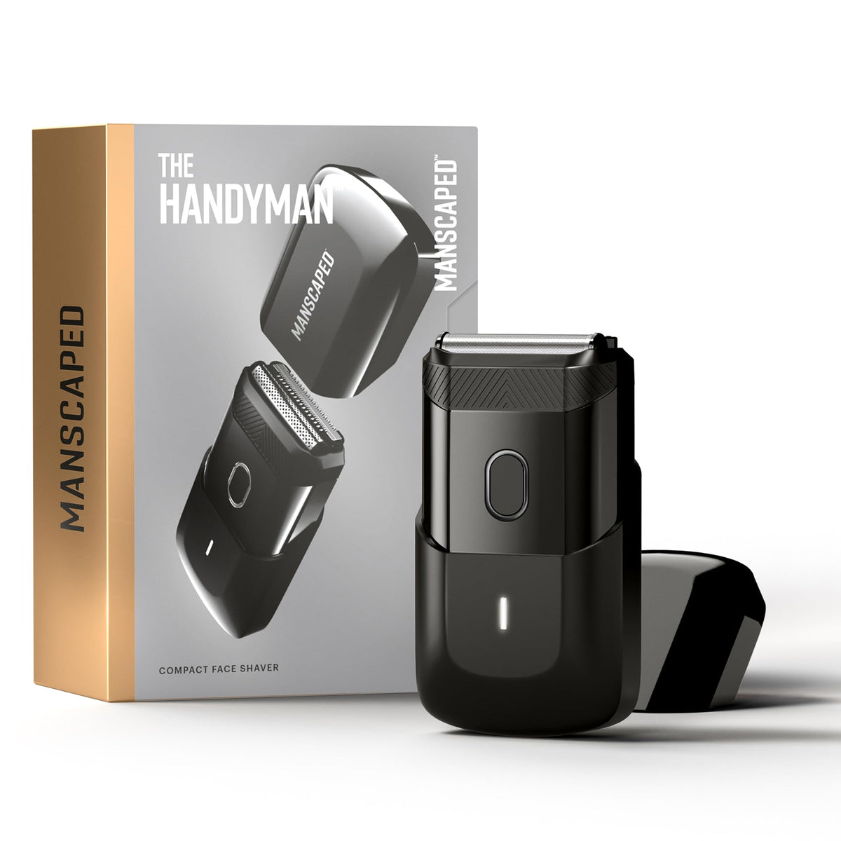 Manscaped The Handyman Men's Compact Foil Face Shaver, USB-C