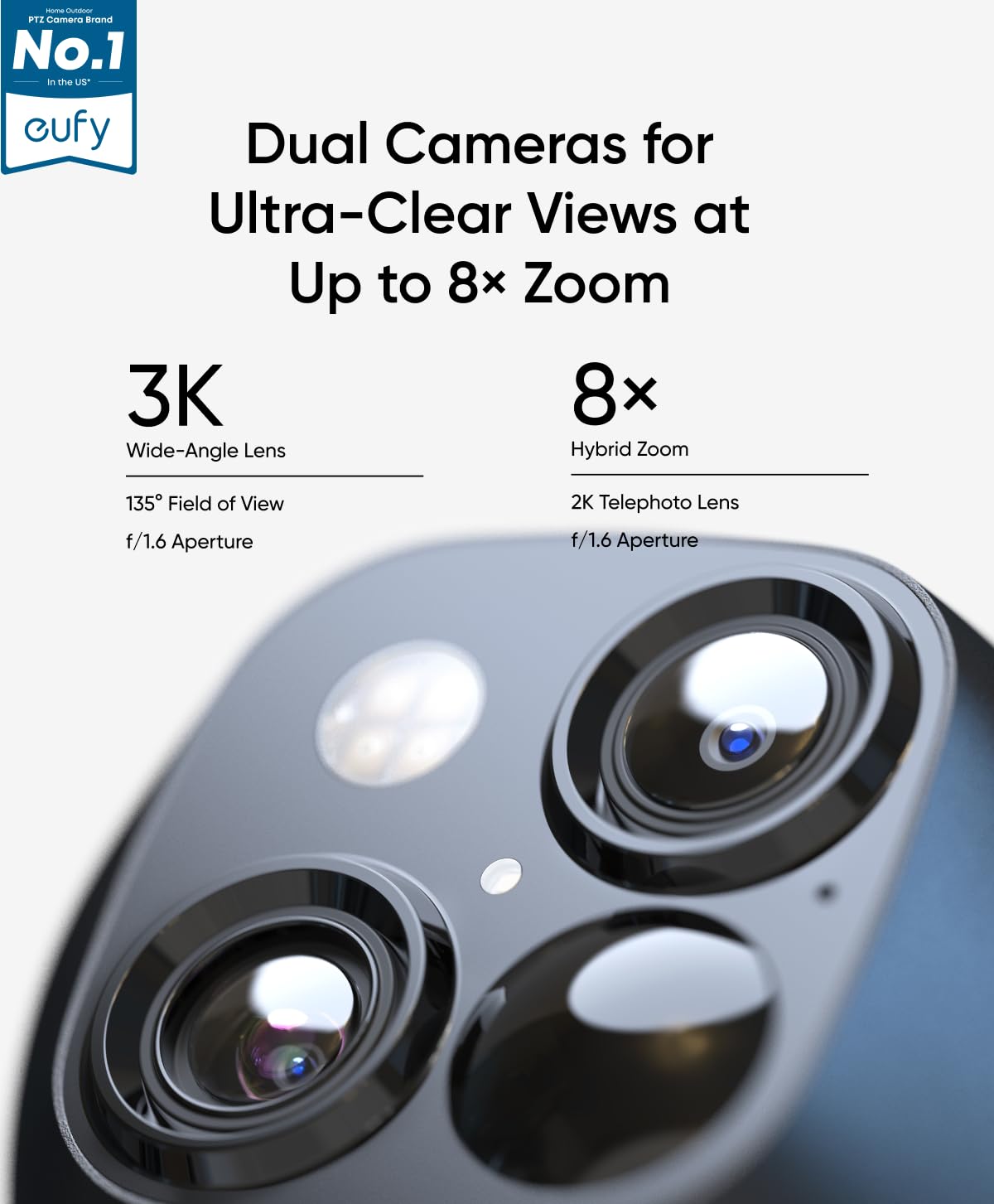 eufy Security SoloCam S340 Solar Wireless Outdoor Camera