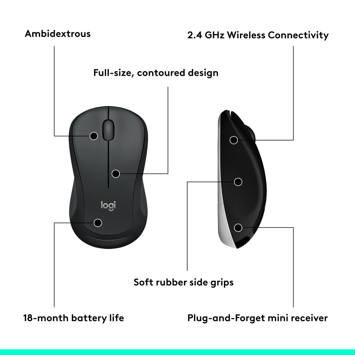 Logitech MK540 Advanced Wireless Keyboard and Mouse Combo