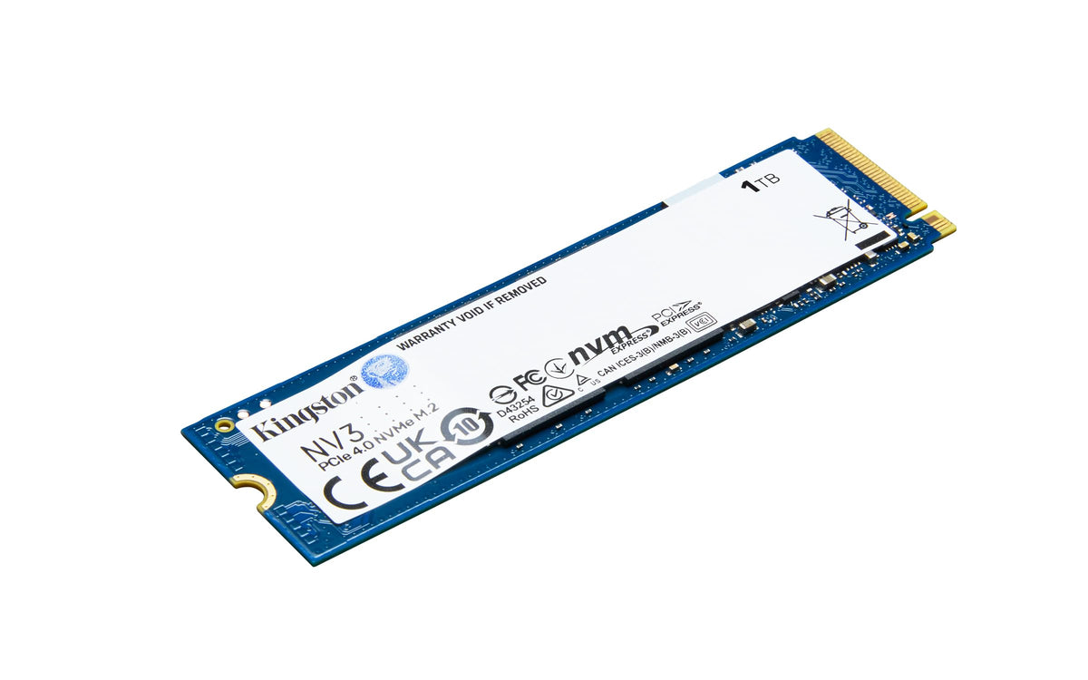 Kingston NV3 1TB M.2 2280 NVMe PCIe 4.0 SSD (SNV3S/1000G)