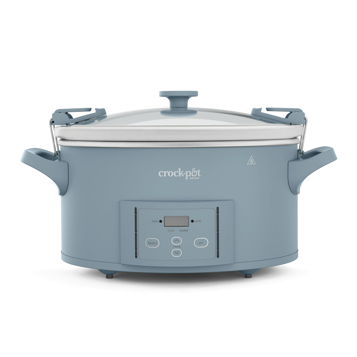 Crock-Pot Design Series 7-Quart Slow Cooker, Morning Haze Blue