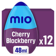 mio Cherry Blackberry Liquid Water Enhancer, 48 ml, 12-Pack