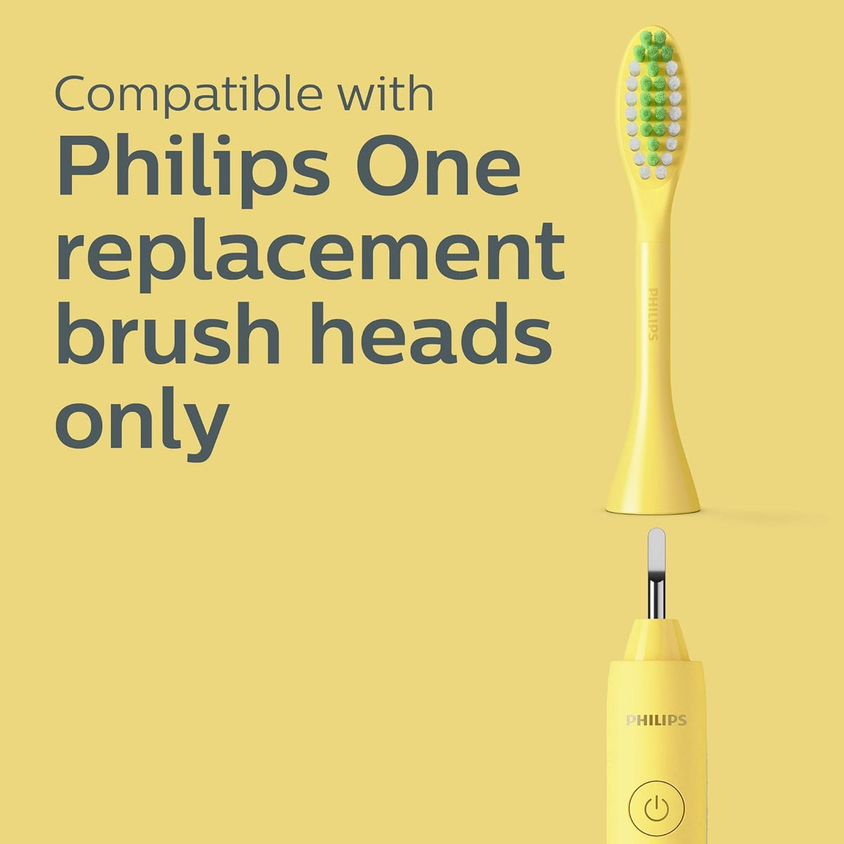 Philips One by Sonicare Battery Toothbrush Bundle, Mango, BD30001/AZ