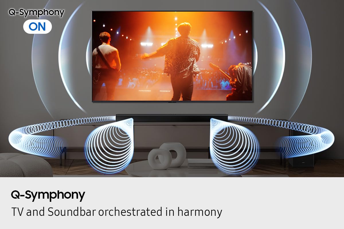 Samsung Sound Bar, 5.1 Channel, Subwoofer, 400 watts, HW-B750F/ZC