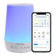 Momcozy Baby Sound Machine with Night Light, Blue