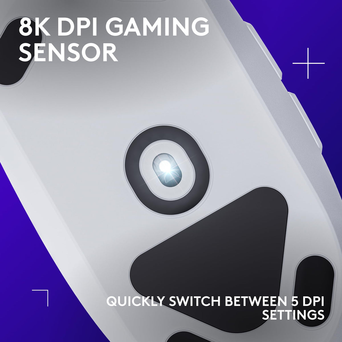 Logitech G203 Wired Gaming Mouse, White