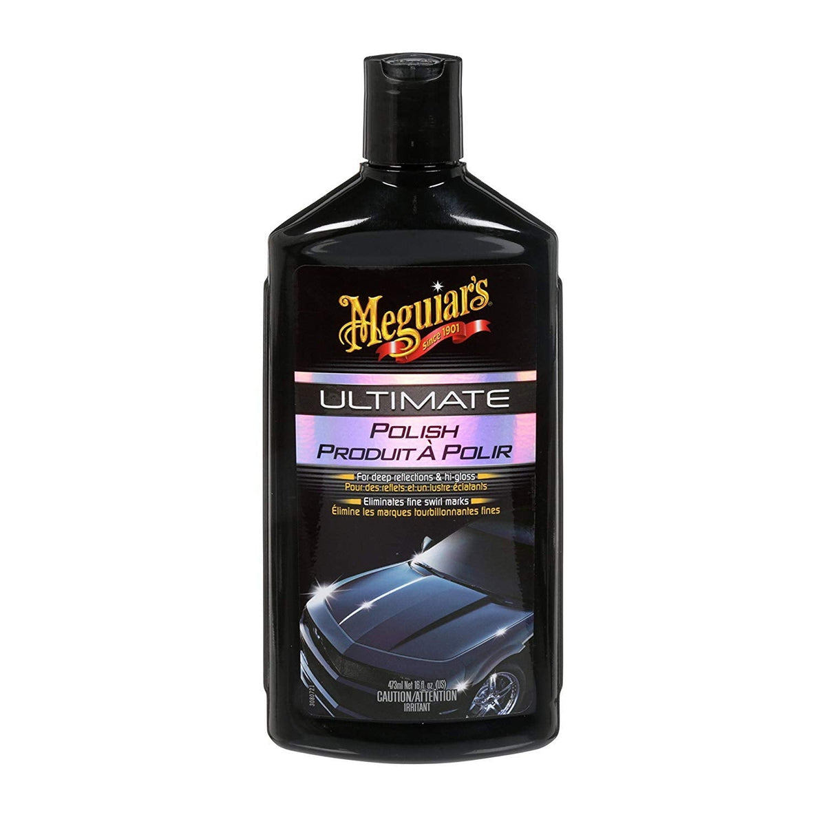 Meguiar's Ultimate Polish, High-Gloss Show Car Shine, 16 Oz