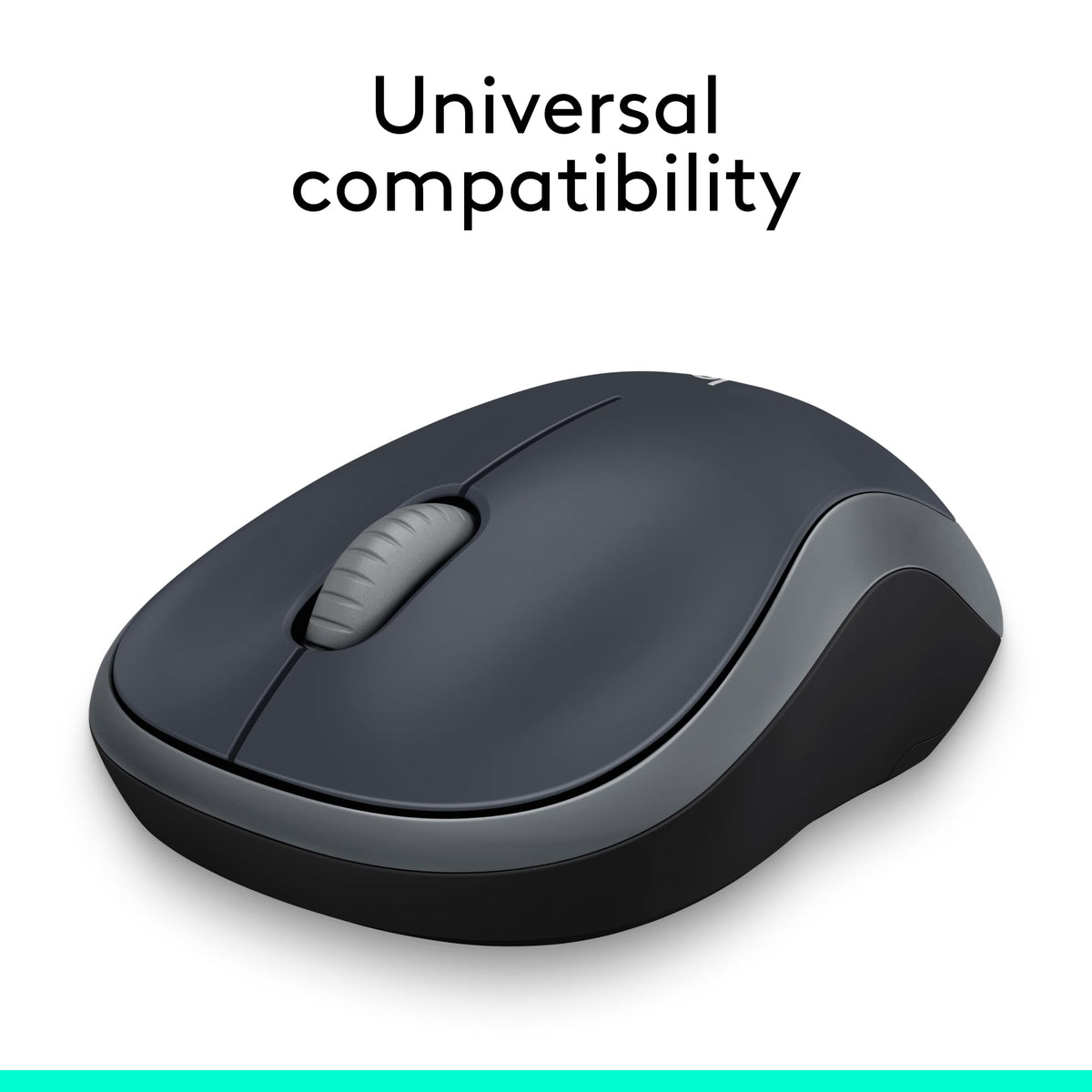 Logitech M185 Wireless Mouse, Swift Grey