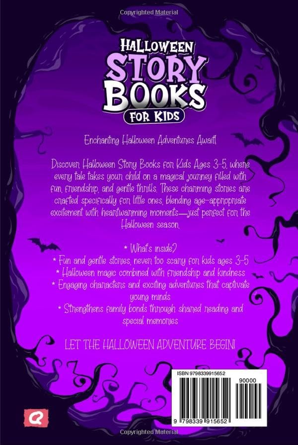 Halloween Story Books for Kids Ages 3-5: Enchanting Tales