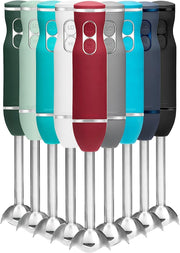 Chefman Immersion Blender, 300W, 2-Speed, Red
