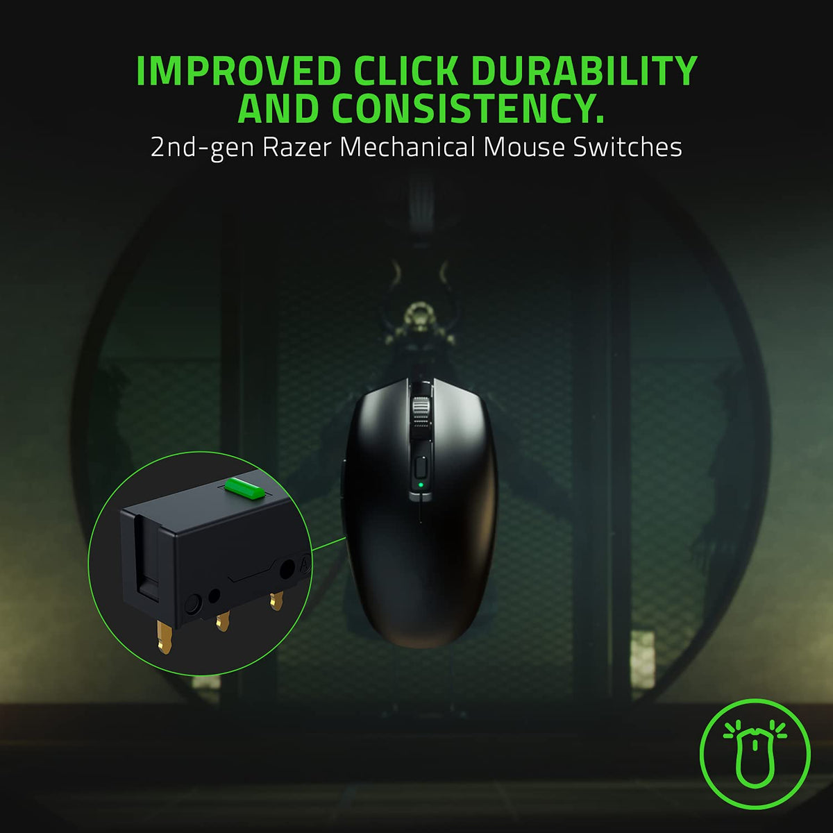 Razer Orochi V2 Wireless Gaming Mouse, Classic Black