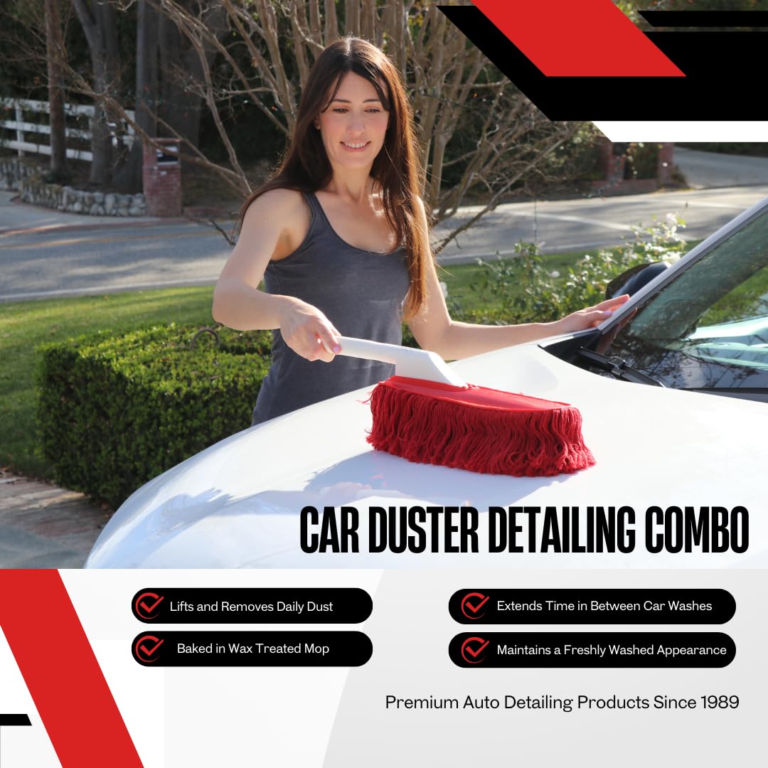 California Car Duster 62445 Detailing Kit, Red