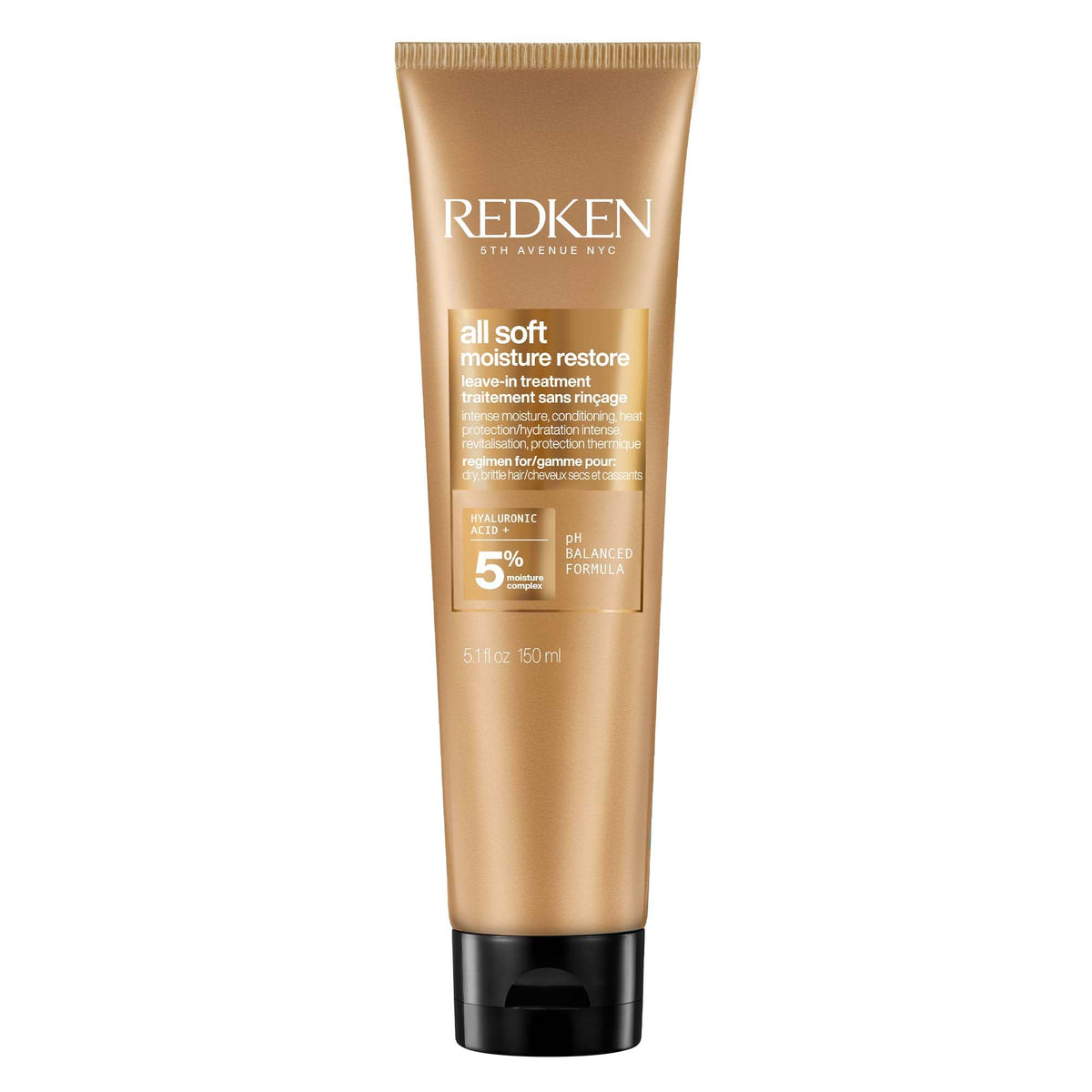 Redken All Soft Moisture Restore Leave-In Treatment, 150mL