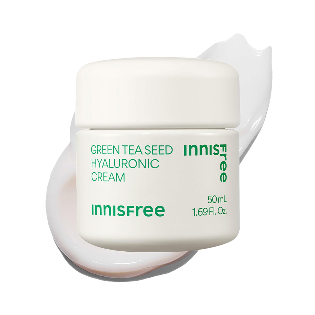 innisfree Green Tea Seed Hyaluronic Cream with Squalane, Ceramides