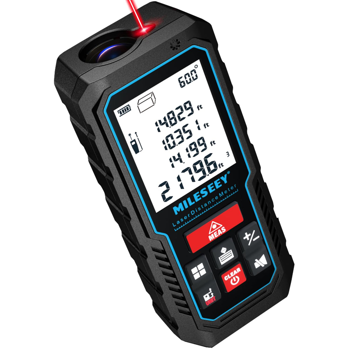 Mileseey Digital Laser Measure, 229 ft