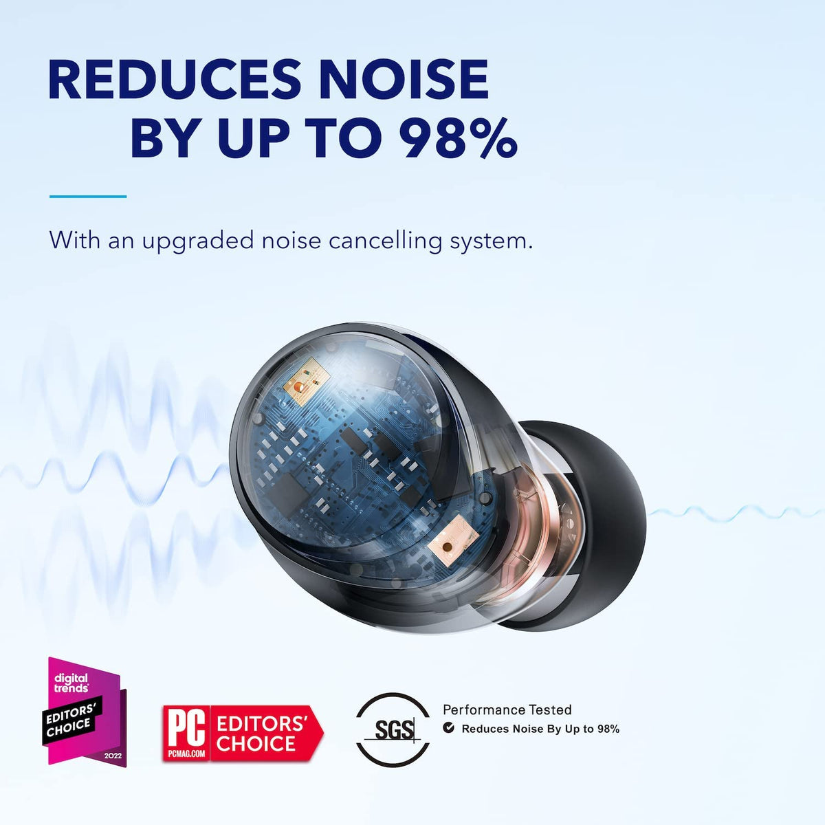 soundcore by Anker Space A40 Wireless Noise Cancelling Earbuds