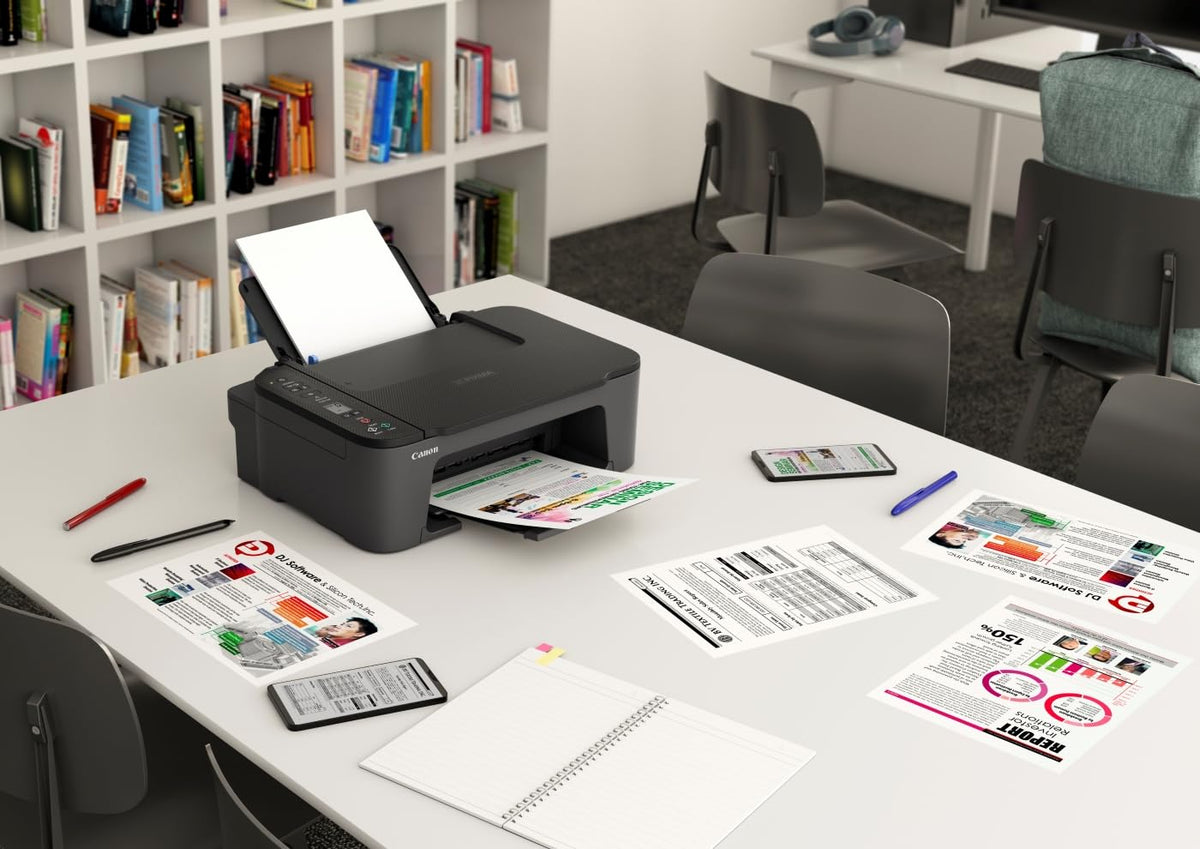 Canon PIXMA TS3720 Wireless All-in-One Printer, Black