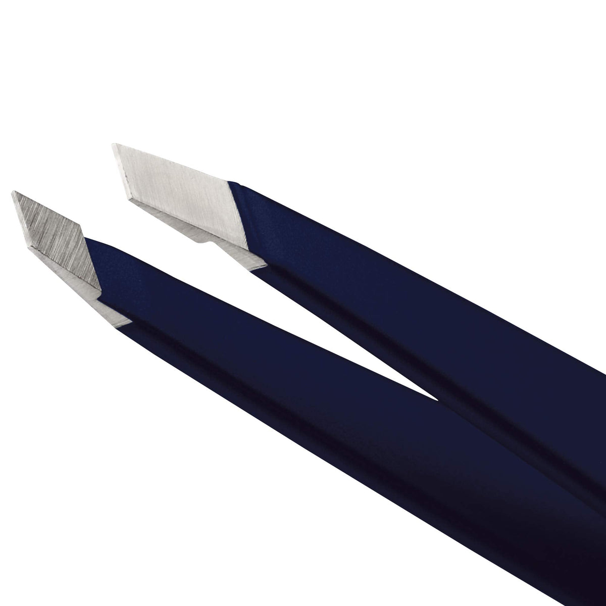 Tweezerman Exclusive Evening Blue Slant Tweezer, Stainless Steel