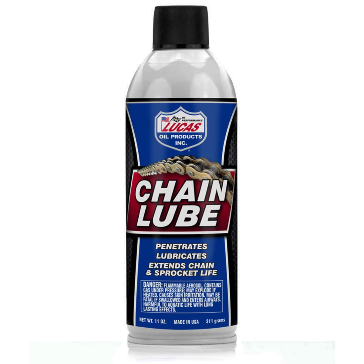 Lucas Oil 10393 Chain Lube Penetrant Aerosol, 11 oz